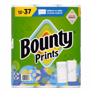 Bounty Prints Select-A-Size 2-Ply Paper Towels, 12 Rolls, 128 sheets/roll - Image 10