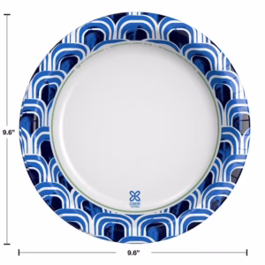 Alternative view of Dixie Ultra Extra Deep Dish Paper Plates 28 oz., 115 ct.