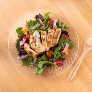 Member's Mark Clear Plastic Plates, 9" 45 ct. - Image 4