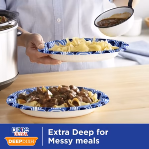 Dixie Ultra Extra Deep Dish Paper Plates 28 oz., 115 ct. - Image 3