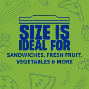 Ziploc Sandwich Bags with EasyGuide Texture, Grip 'n Seal, 580 ct. - Image 6