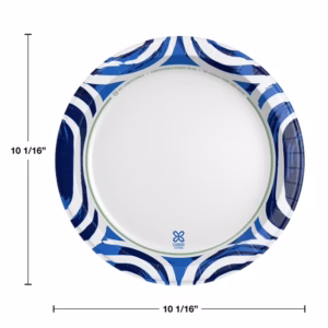 Alternative view of Dixie Ultra Heavyweight Dinner Paper Plates, 10", 186 ct.