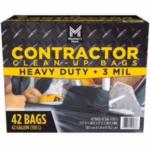 Member's Mark Commercial Contractor 42-Gallon Clean-Up Bags, 42 ct.