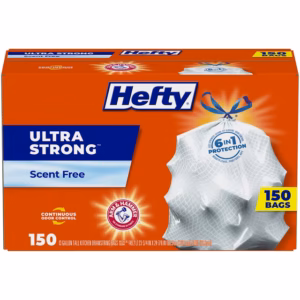 Hefty Ultra Strong Kitchen Drawstring Trash Bags 13 gal., 150 ct.