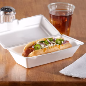Alternative view of Hefty Food Service Containers Rectangle 9 3/4" x 5" x 3 1/4" 125 ct.